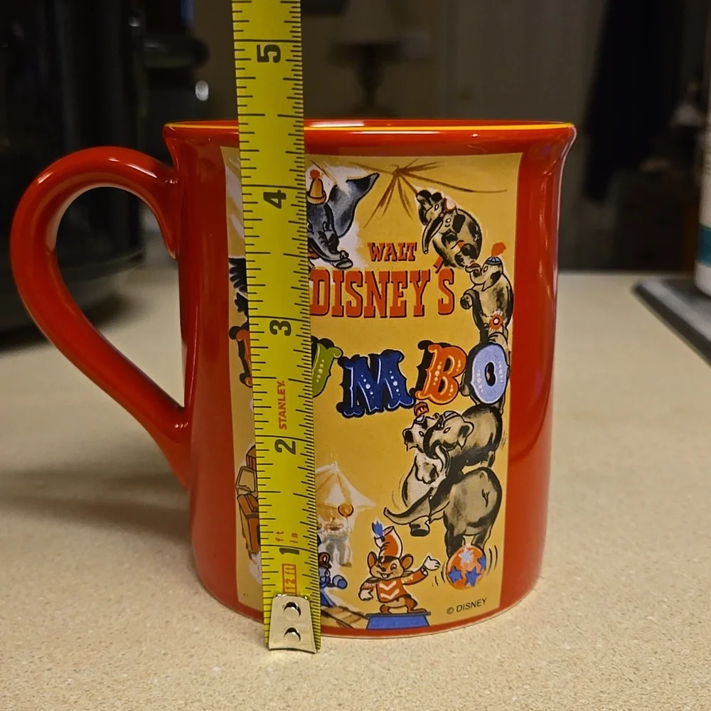 Disney Store Dumbo Red coffee tea Mug